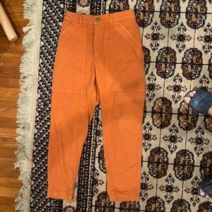 COPY - Big bud pencil pant small s orange petite length